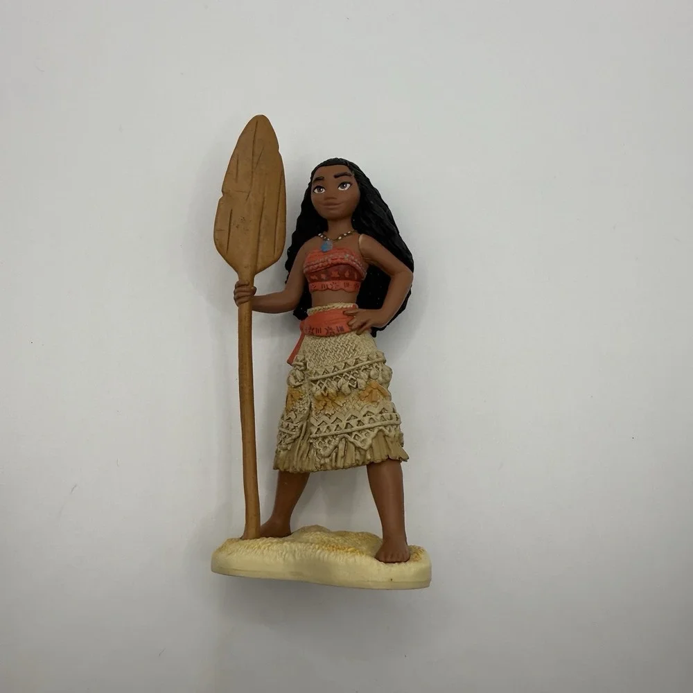 Disney Moana Action Figures Lot of 4- Maui Pua Heihei Te Fiti Lava Monster Te Ka